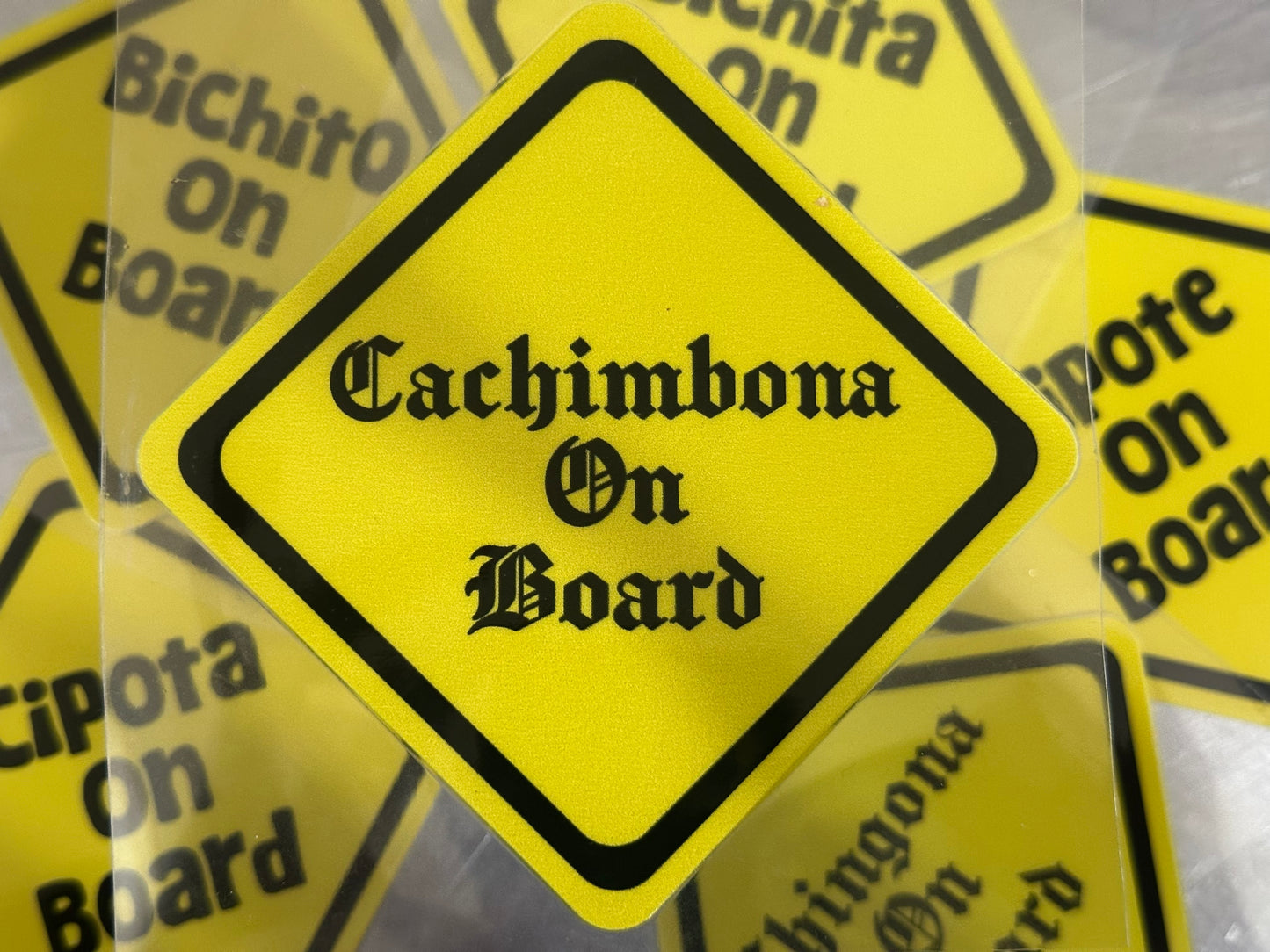 Cachimbona On Board Decal