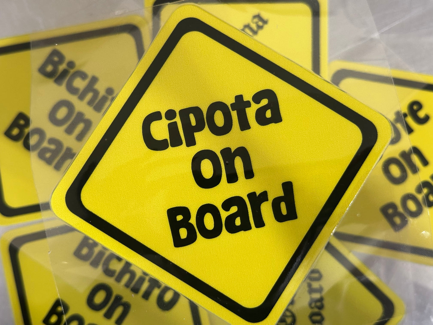 Cipota On Board Decal