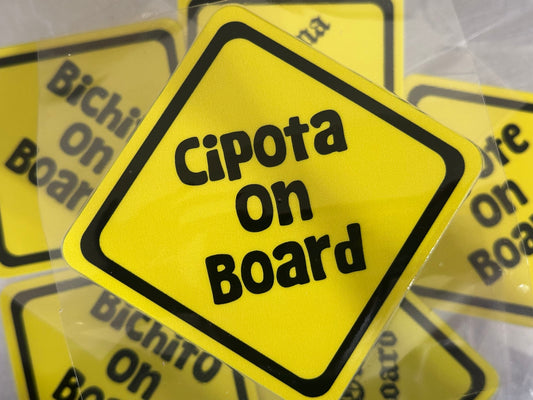 Cipota On Board Decal